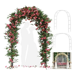 Genérica - Metal Arco Jardín Plantas Globos Matrimonio Para Plantas - Altura Ajustable