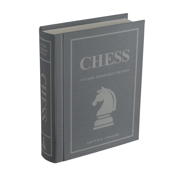 Edición vintage de estantería de Chess WS Game Company