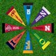 thumbnail image 3 of Set de banderines Big Ten de 10 cm × 23 cm – Rico Industries, 3 of 7