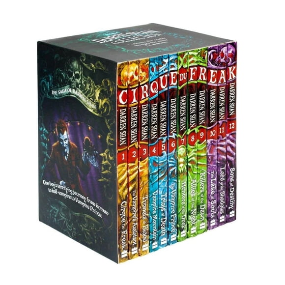 Colección de 12 libros de la serie Cirque Du Freak – BMI