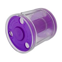 Ioensy - Organizador Compacto De Cintas De Gimnasia Rítmica Para Entrenamiento Y Competición En Pista Cubierta, Color Morado