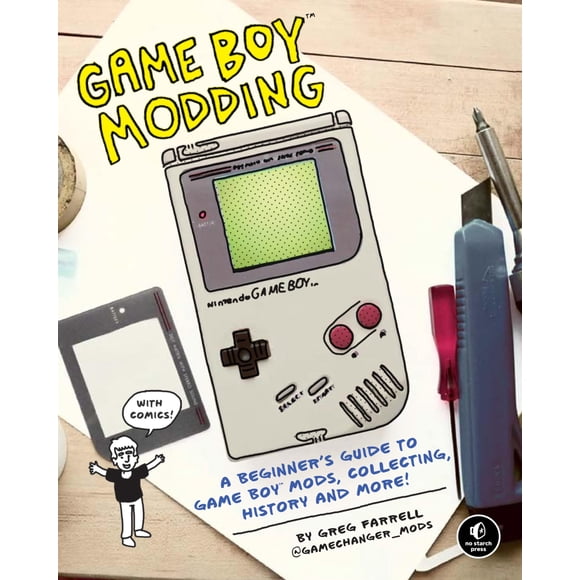 Libro Guía de Modding de Game Boy – No Starch Press