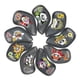 thumbnail image 3 of 9 Piezas Club Head Cover Impermeable Hombres Regalo Head Protector Golf Iron Headcovers Negro, 3 of 5