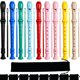 thumbnail image 1 of Flauta dulce Miokun 32 cm 8 agujeros – Pack de 9 unidades multicolor, 1 of 6