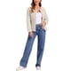 thumbnail image 2 of INSPIRE CHIC Chaqueta de Plumas para Mujer Ligera con Botones Abrigo de Manga Larga S Beige, 2 of 6