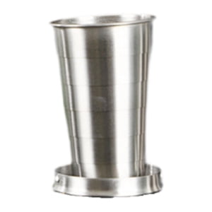 Bothyi - Taza Plegable Con Llavero Plegable Retráctil Para Fiesta En El Hogar Del Hotel 75 Ml