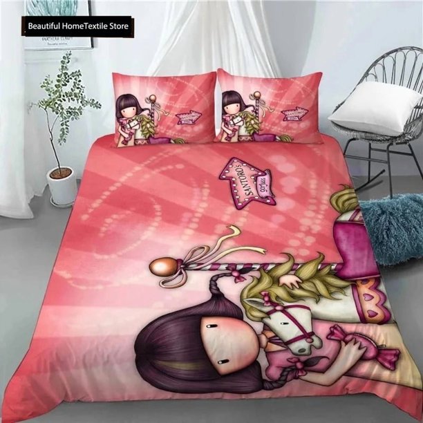 Santoro Gorjuss Duvet Cover Set Full Queen King Size Beautiful Girl Bedding Set Santoro Gorjuss Girls Duvet CoverBed Sheets