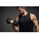 thumbnail image 3 of Set 2 Mancuernas Hexagonales Fijas de Goma 5 kg Negra– Entrenamiento Funcional y de Fuerza., 3 of 3