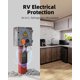 thumbnail image 4 of Protector contra Sobretensiones para RV CRTBETLIF 30A 13000J Impermeable, 4 of 9
