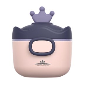 Bothyi - Dispensador De Fórmulas Vasos Para Refrigerios Con Asa De Transporte Para Actividades Al Aire Libre Baby Purple S