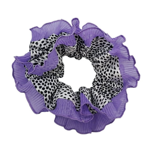 Rumba Doble Scrunchie XL Accesorios Color Morado