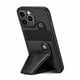 thumbnail image 5 of Funda Resistente para iPhone 15 Pro Max con Tarjetero y Soporte, Diseño Magnético Negro, 5 of 5