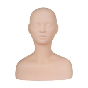 Ioensy - Cabeza De Maniquí De Entrenamiento De Muñeca Suave Para Práctica De Belleza De Spa Estilo A