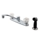 thumbnail image 1 of Llave de cocina Kingston Brass Americana KB112 con rociador lateral, cromo, 1 of 1