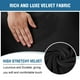 thumbnail image 2 of Slipcover H.VERSAILTEX - Silla reclinable de terciopelo, color negro, 2 of 3