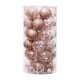 thumbnail image 5 of 24 piezas de adornos de bolas de Navidad, decoración de de Navidad, adornos navideños transparentes para mascotas, decoración colgante de Dorado champagne, 5 of 5