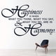 thumbnail image 2 of Decomural Happiness And Harmony Inspirational WS-15627, 2 of 2