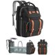thumbnail image 1 of Mochila Bolsa de Pañales ISMGN 25 L con Estación Cambiadora – Negra, 1 of 7