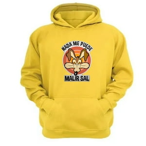 Genérico - Polerón Canguro Coyote Amarillo Talla Xs Unisex