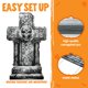 thumbnail image 4 of Lápidas de Halloween JOYIN, 40 cm, decoración espeluznante para exteriores, 6 unidades, 4 of 7