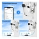 thumbnail image 2 of Camara Vigilancia Exterior Doble Lente Wifi 2k Inalambrica Ptz Rotacion 360 Grados Vision Nocturna, 2 of 3