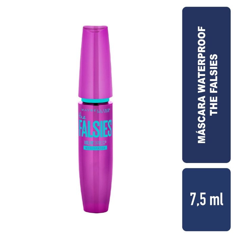 Máscara De Pestañas Volum Express Falsies Waterproof 1 un Maybelline
