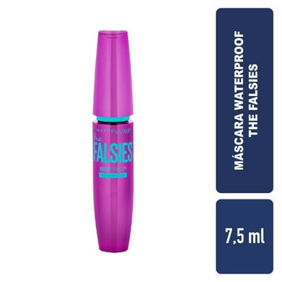 Máscara De Pestañas Volum Express Falsies Waterproof 1 Un Maybelline