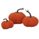 thumbnail image 1 of 3x Adornos De Calabaza De Tela Rústica Para Mesa Acción De Gracias Temporada De Oto?o, 1 of 5