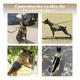 thumbnail image 3 of Arnés táctico con forma de coraza para perro grande #3, 3 of 3