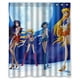 thumbnail image 1 of Cortina de ducha de Sailor Moon con dibujos animados de anime, juego de cortina de baño con ganchos, tamaño 60 x 72 pulgadas, 1 of 3