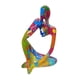 thumbnail image 3 of Thinker Sculptures - Figura Humana Para Decoración Del Hogar, Para Escritorio, Aniversario, Estantería, 3 of 3