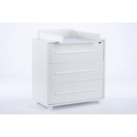 Drewex - Cómoda Y Mudador Lulaya (Blanca)