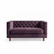 thumbnail image 2 of Sofa Brescia 2 C Tela Velvet Vivian Lila, 2 of 6