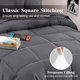 thumbnail image 3 of Acolchado Twin JOLLYVOGUE 173 x 224 cm Microfibra Gris, 3 of 3