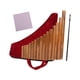 thumbnail image 4 of Pan Pipe Instrument 15 Tube G Key Para Músico Constructor De Instrumentos Principiantes Mano Derecha, 4 of 5