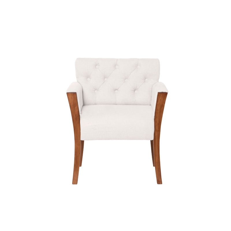 Latam Home - Sitial Kiel Lino Blanco