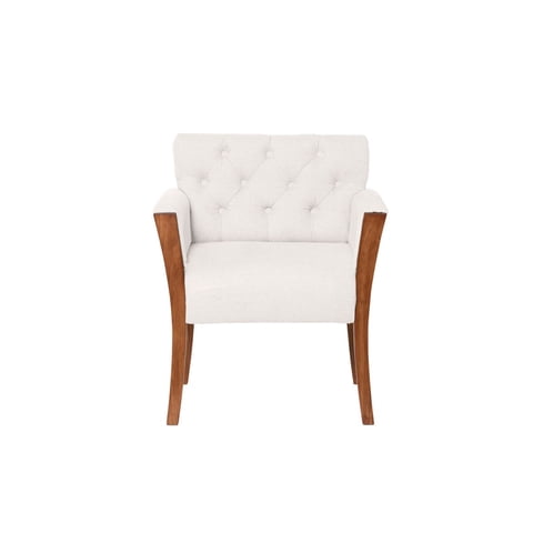 Latam Home - Sitial Kiel Lino Blanco