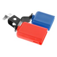 Magideal - Juego De Batería De Sonido Alto Y Bajo, Juego De Campana Para Hacer Ruido De Percusión, Accesorio De Juego De Campana De Doble Montaje , Estilo D