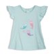 thumbnail image 1 of Polera Bebé Niña Manga Corta Gatitos Sirena Menta Pillin, 1 of 3
