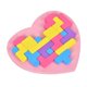 thumbnail image 1 of Rompecabezas De Madera Tangram Para Niños Y Niñas En Edad Preescolar, Color Rosa, 1 of 3