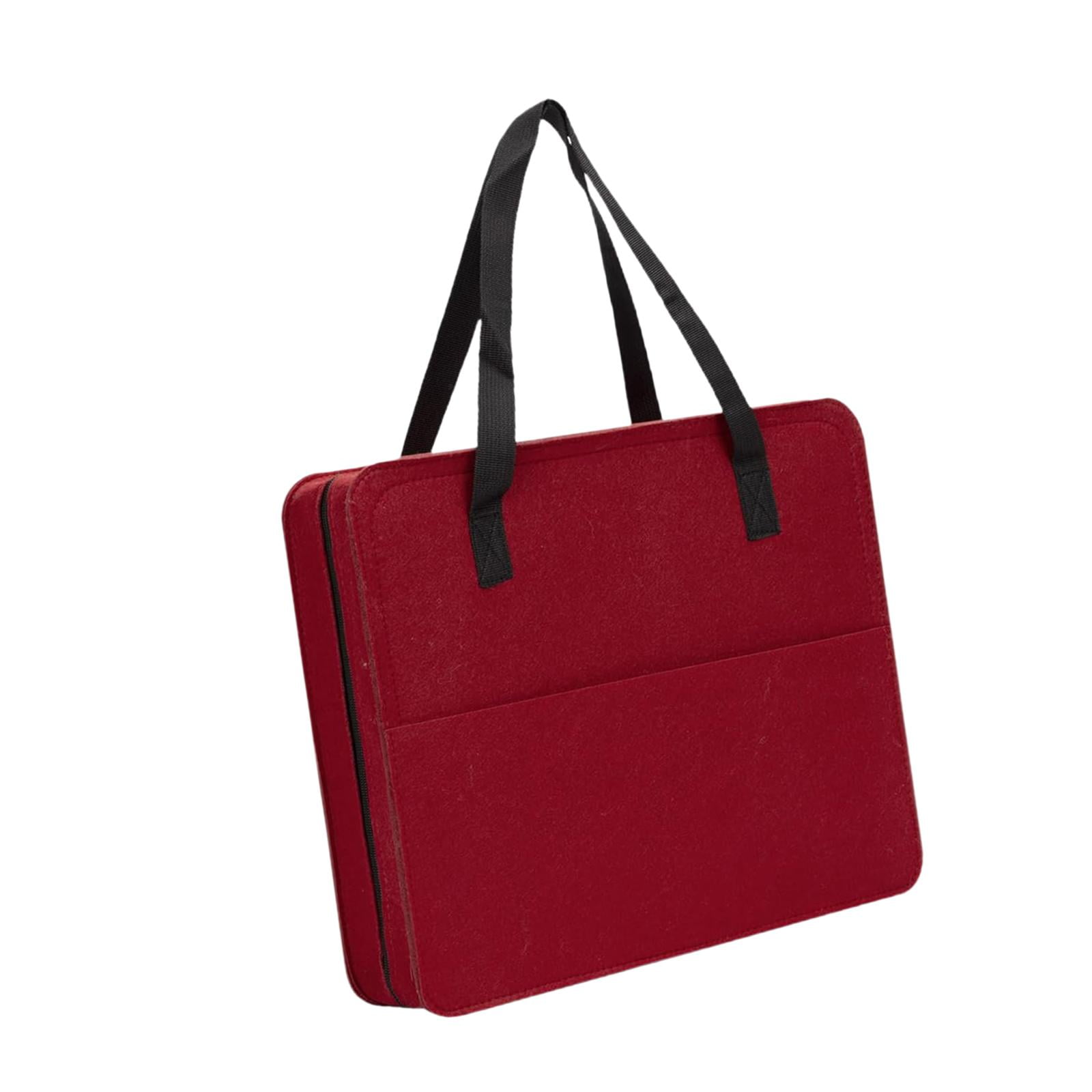 Magideal - Organizador De Autos De Juguete Bolso Para Guardar Mini Carros Caja De Exhibición Portátil Con Separadores Elásticos Apto Para Niños Adultos Coleccion Rojo