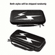 thumbnail image 5 of Funda de transporte rígida de EVA a prueba de golpes compatible con Nintendo Switch OLED con protección y compartimento dedicado para el mando-Negro, 5 of 6