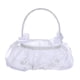 thumbnail image 3 of Cesta De Niña De Flores Blancas De Encaje De Dama De Honor Para Mesa De Ducha De Boda Estilo De Compromiso A, 3 of 5