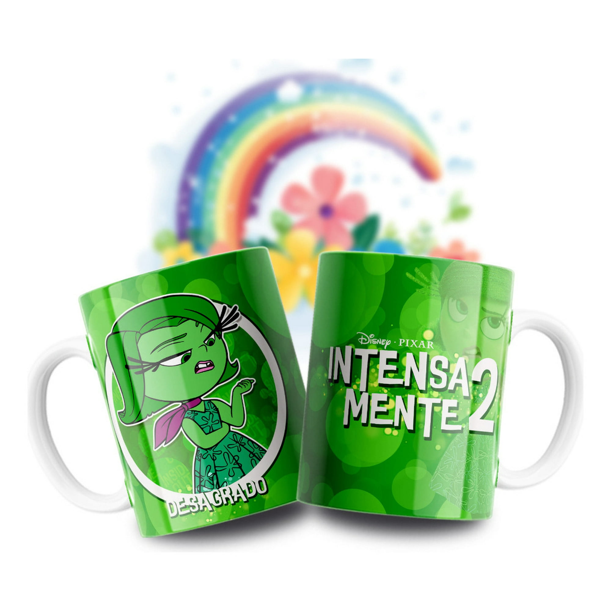 Arumistorechile - Tazon Taza Colección Intensamente 2 Hermosa - Desagrado