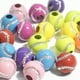 thumbnail image 1 of 100 cuentas deportivas de acrílico para balones deportivos, de fútbol, voleibol y baloncesto, para hacer collares, pulseras y colgantes., 1 of 7