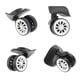 thumbnail image 5 of 2 Pares De Maletas De Equipaje, Ruedas Giratorias Silenciosas, Carros De Repuesto, Ruedas A57 #, 5 of 5