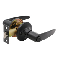 Genérico - Cerradura Tubular Con Manilla Odis 203 Dormitorio Negro