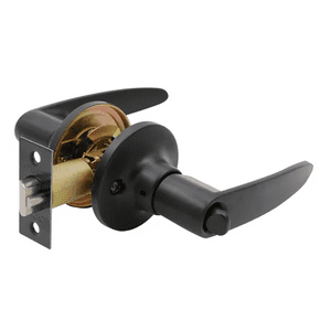 Genérico - Cerradura Tubular Con Manilla Odis 203 Dormitorio Negro