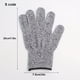 thumbnail image 4 of 1 Pair, Cut Resistant Gloves, Safety Kitchen Wear-resistant Cuts Gloves For Oyster Shucking, Fish Fillet Processing, Mandolin Slicing, Meat Cutting And Wood Carving, Gardening, 4 of 4