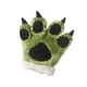thumbnail image 1 of Animales Palma Pata Guante Juguete Felpa Festival Regalos De Vacaciones Color Brillante Verde Suave, 1 of 5
